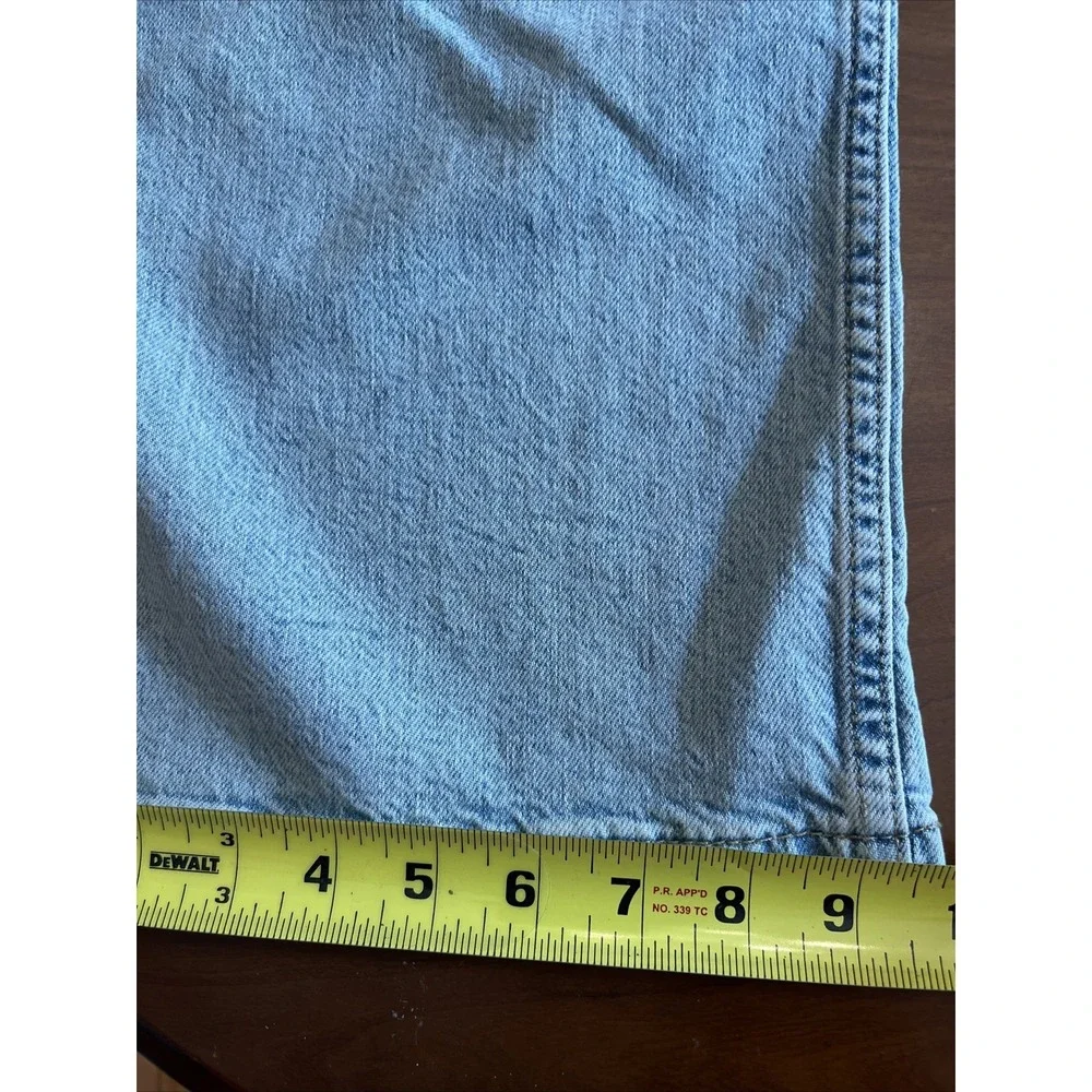 NWT Levi's 527 Slim Bootcut Jeans Men's 36x32 Light Wash Stretch 055270722
